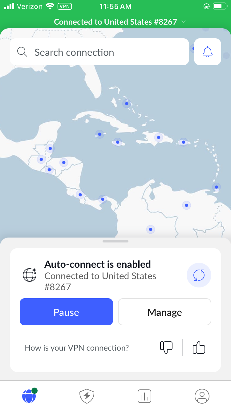 Innovative features, a few missteps 4 NordVPN iOS app
