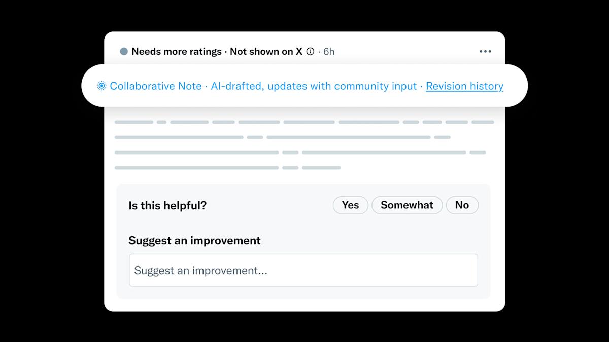X’s latest Community Notes experiment allows AI to write the first draft X’s latest Community Notes experiment allows AI to write the first draft