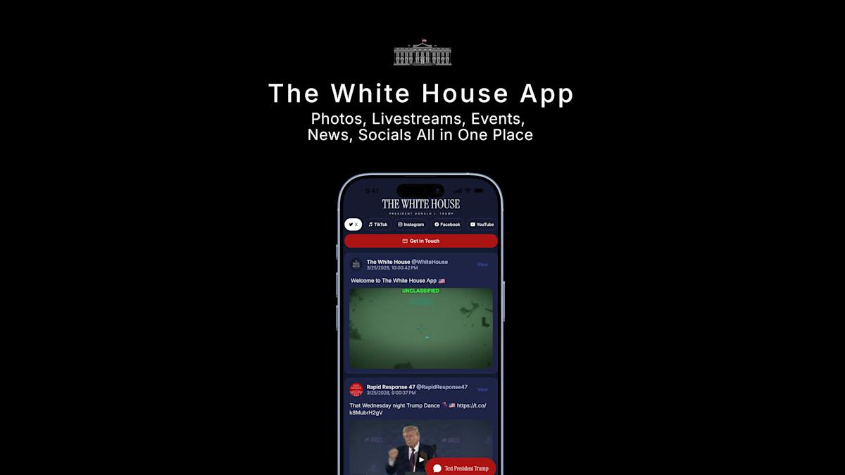 The White House app is just as weird and unnecessary as you’d expect The White House app is just as weird and unnecessary as you’d expect